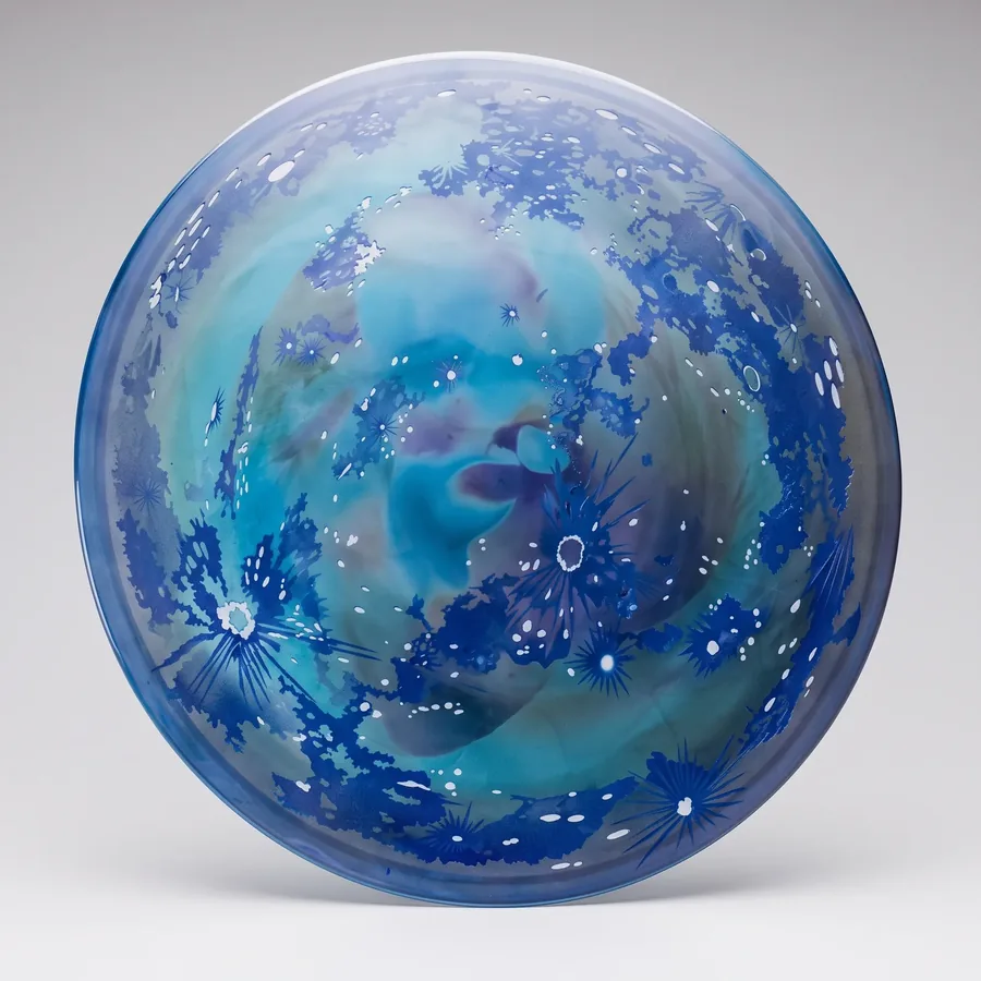 Plate LXIX from Alluring Cyborg Series, a glass artwork by Trish Duggan