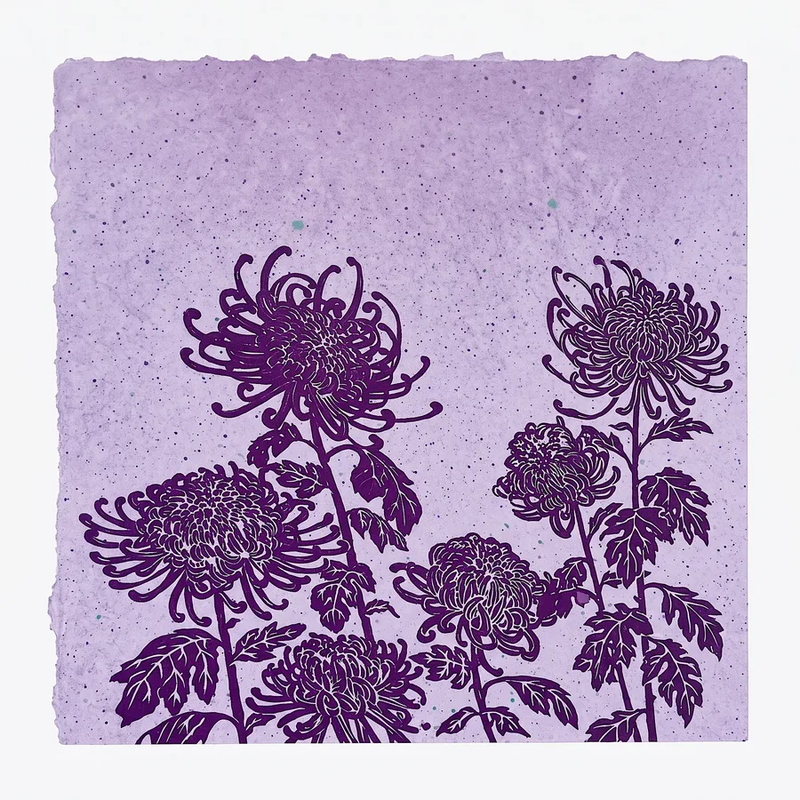 Plate XXI from Compassion, a glass artwork by Trish Duggan