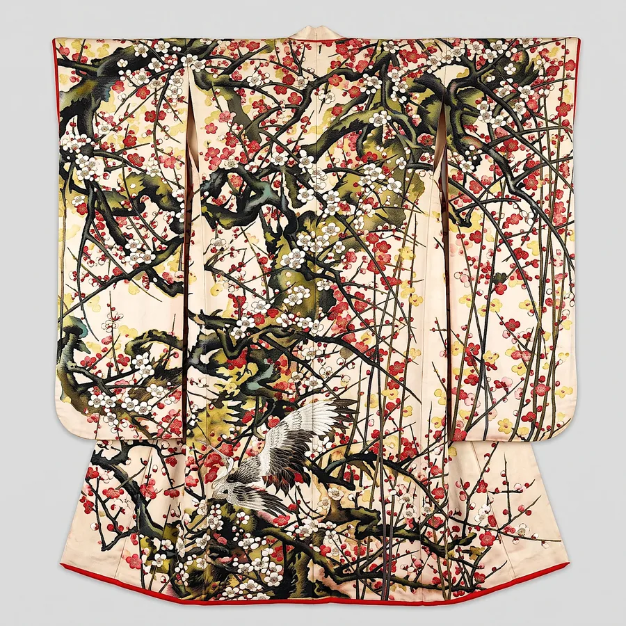 Plate XVIII from Imagine the Beauty of Japan, a glass artwork by Trish Duggan