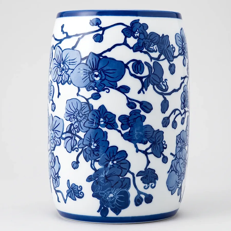 Plate VI from The Beauty of Blue, a glass artwork by Trish Duggan