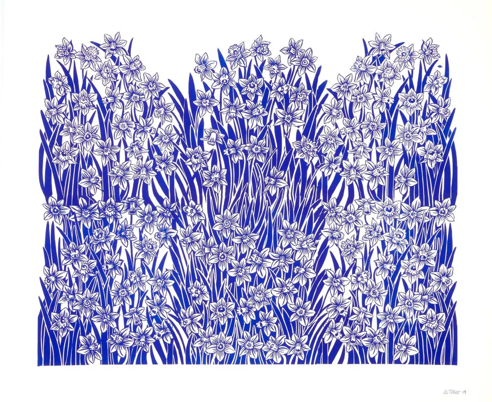 Blue and White · Plate 13