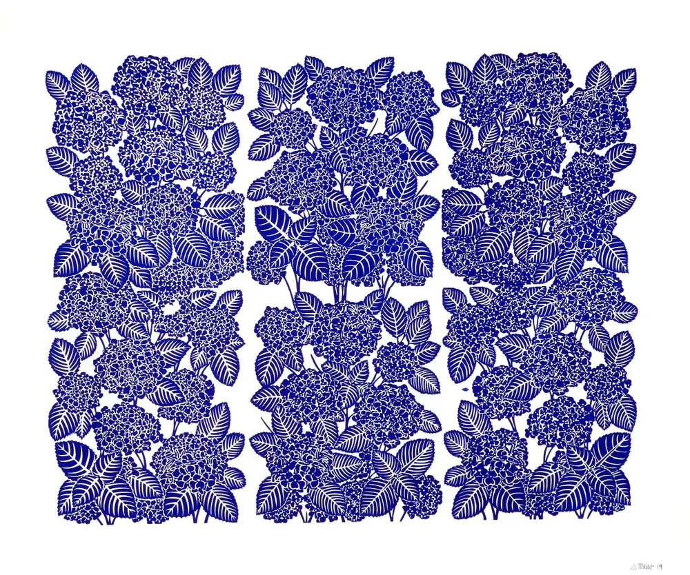 Blue and White · Plate 14