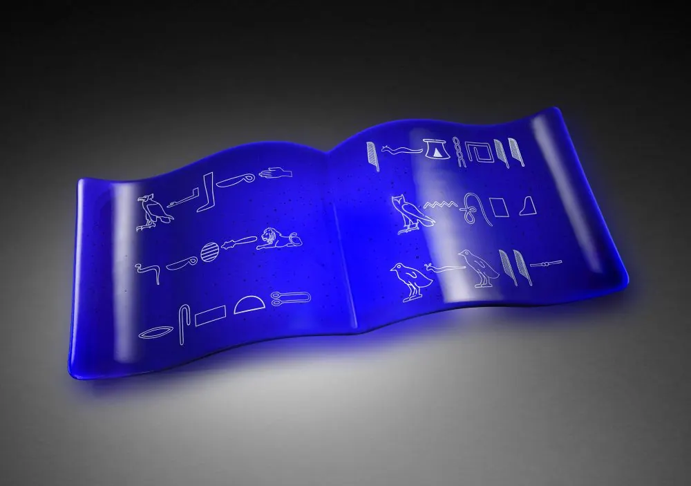 Blue Books of Alphabet · Plate 9