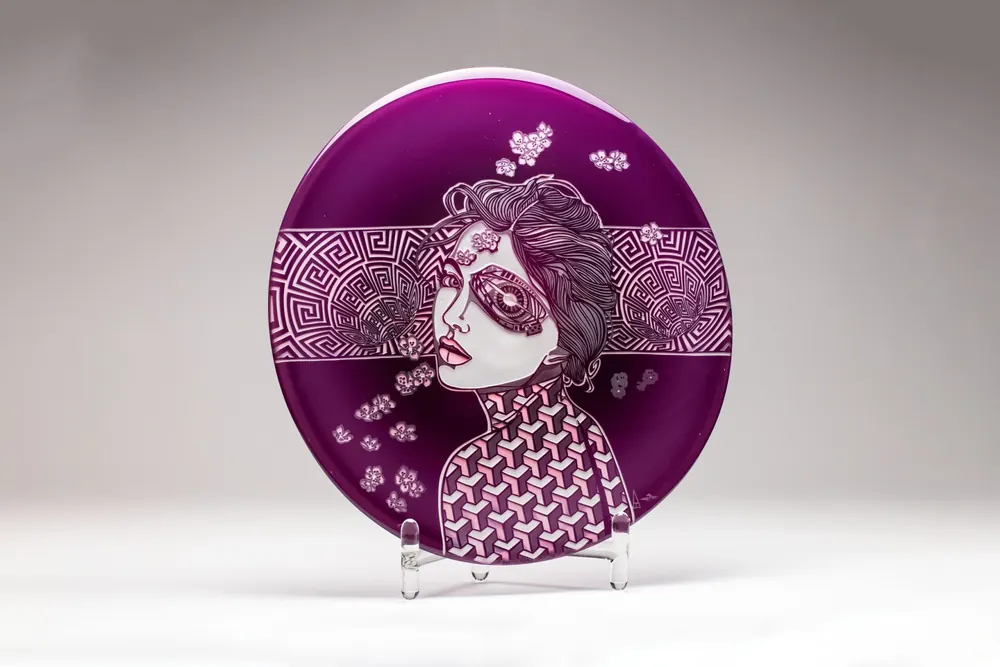 Pink Lady Rondels · Plate 2