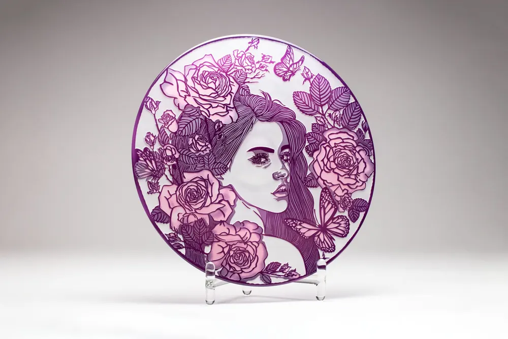 Pink Lady Rondels · Plate 16