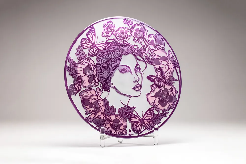 Pink Lady Rondels · Plate 19