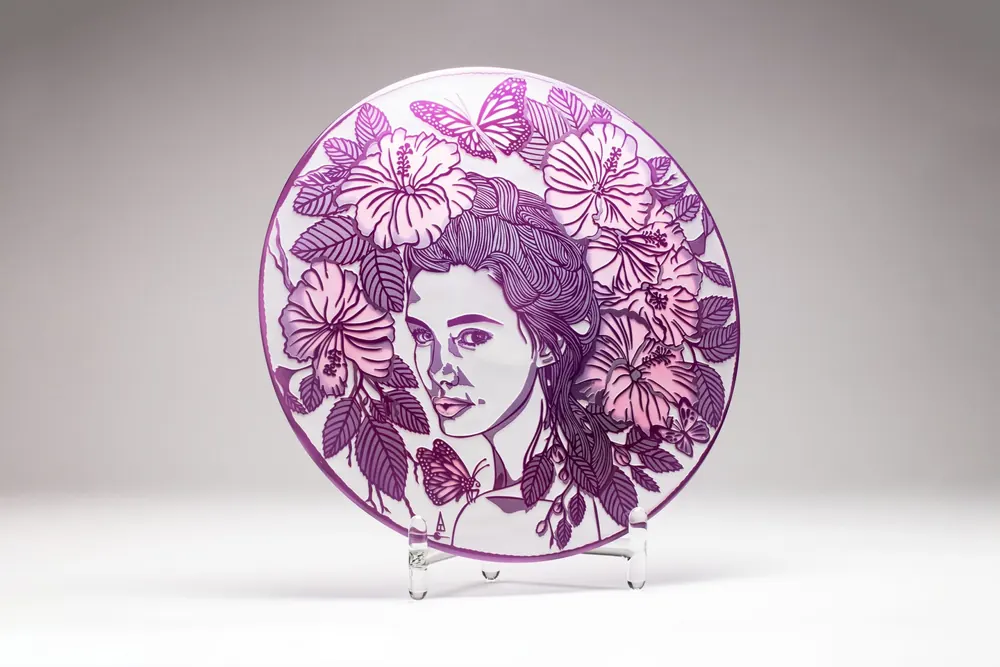 Pink Lady Rondels · Plate 30