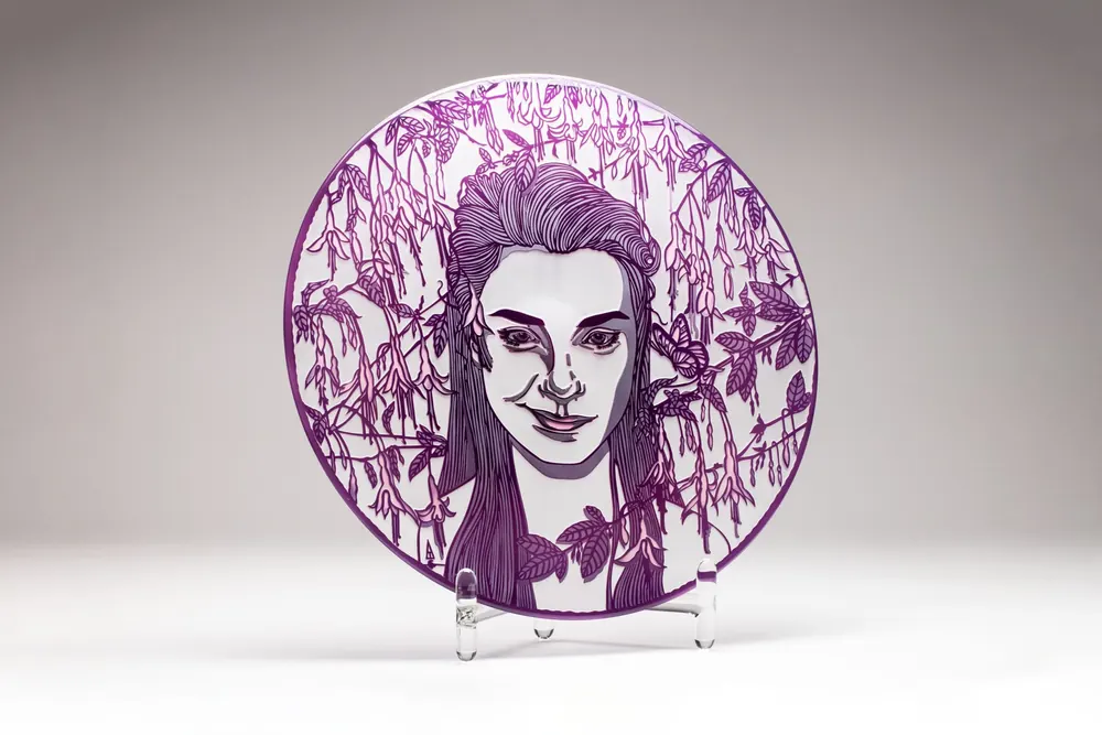 Pink Lady Rondels · Plate 34