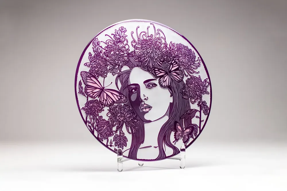 Pink Lady Rondels · Plate 36