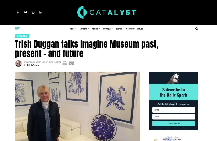 St. Pete Catalyst: Trish Duggan Talks Imagine Museum