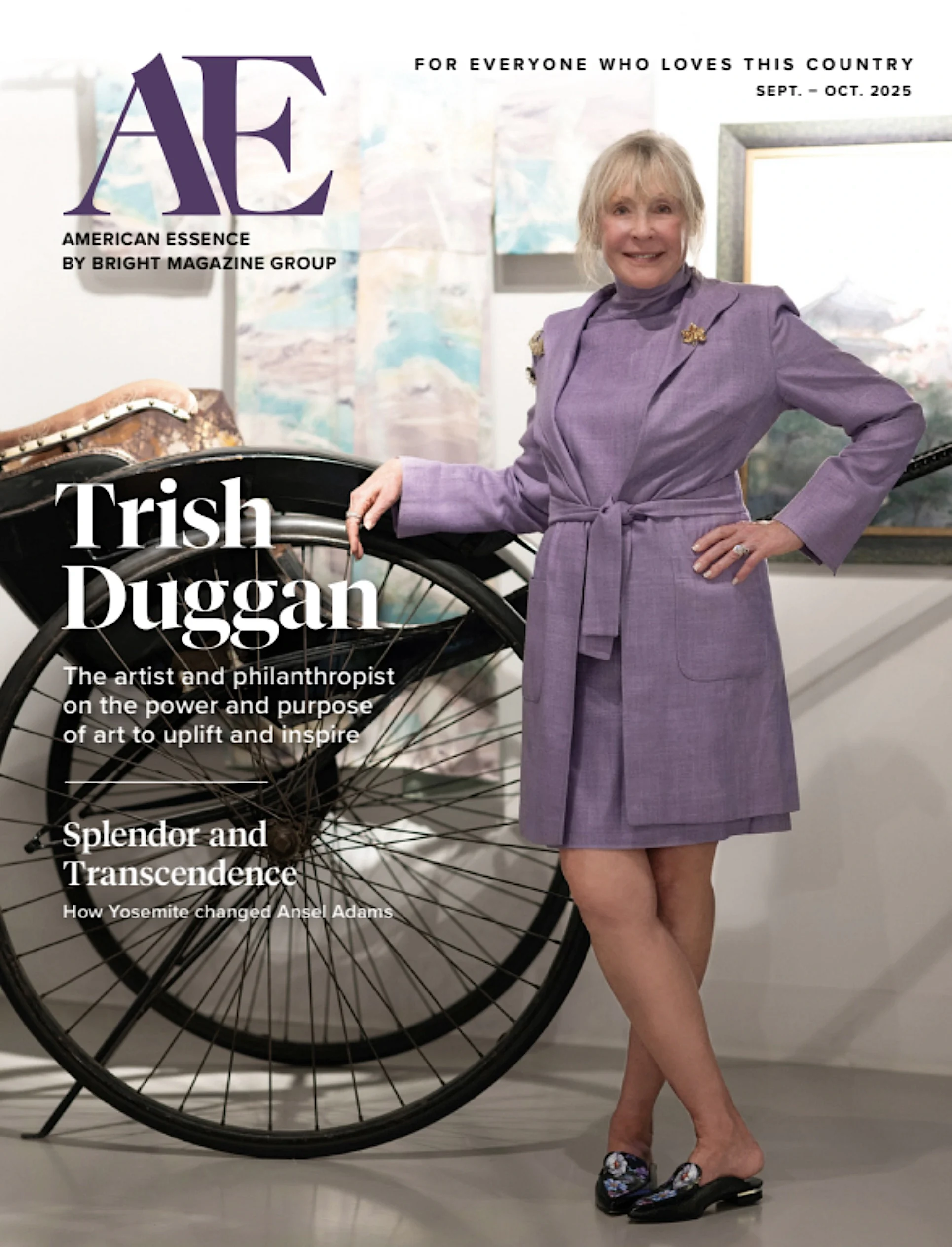 AMERICAN ESSENCE – Trish Duggan on the Power and Purpose of Art to Uplift and Inspire